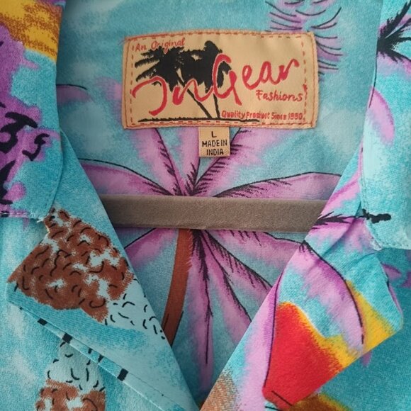 L🌞Lot of 3 Hawaiian Tropical Men's Shirt - Picture 12 of 14